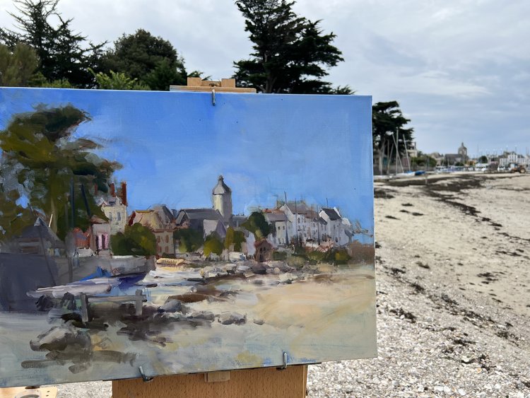 Thierry Souccar, artiste peintre - Peindre en plein air conseils de nutrition