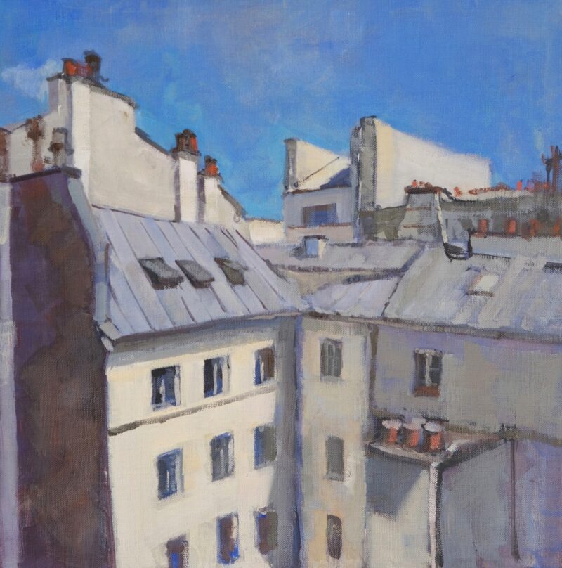 Toits de Paris, rue du Trésor